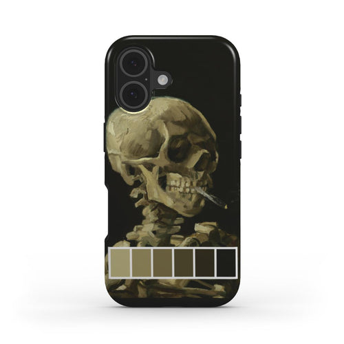 Head of a Skeleton with a Burning Cigarette - Guardian Case