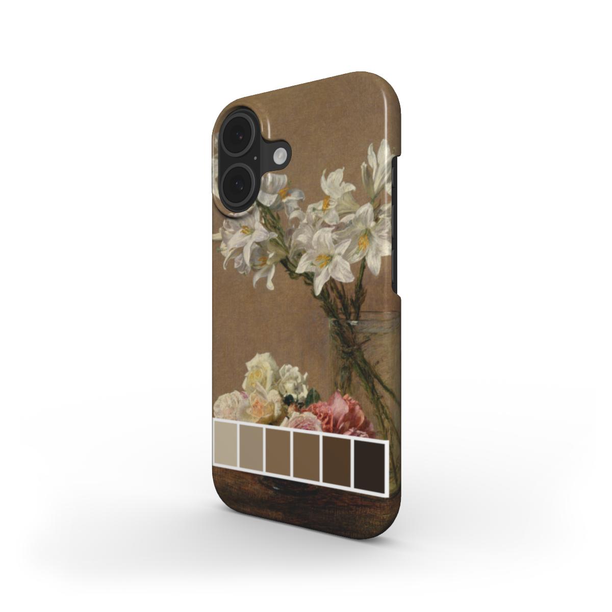 Roses and Lillies - Slim Case